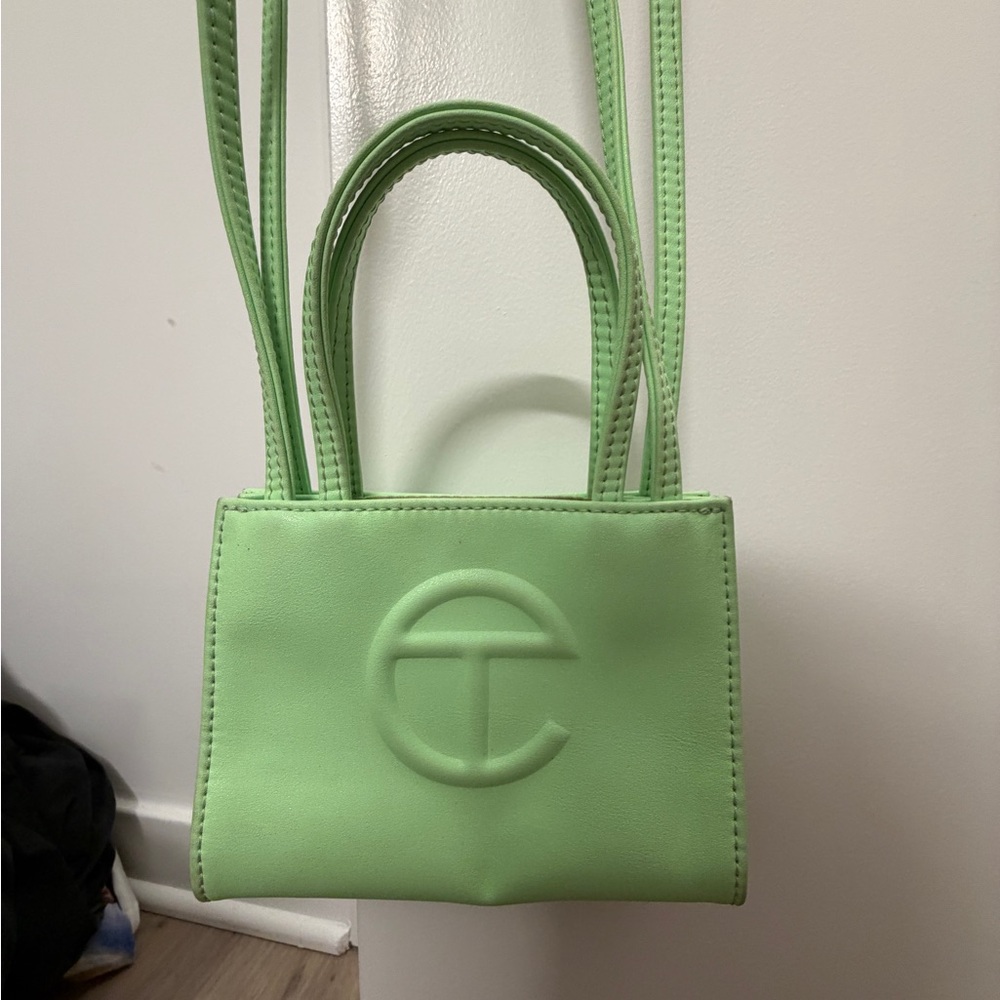 Telfar Mini Bag in Light Green